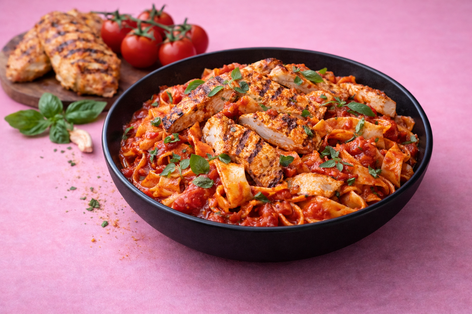 Chicken Arrabbiata Pasta
